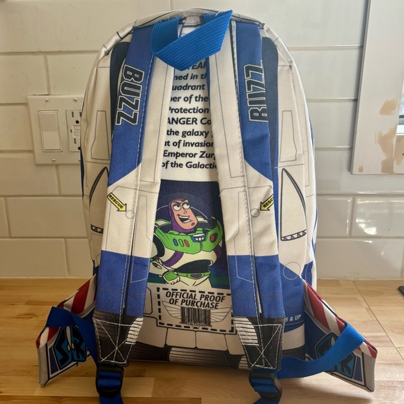 Buzz Lightyear Space Ranger Adult Backpack - Picture 2 of 7